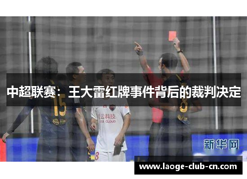 中超联赛：王大雷红牌事件背后的裁判决定
