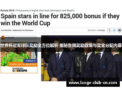 世界杯冠军球队奖励全方位解析 揭秘各国奖励政策与奖金分配内幕
